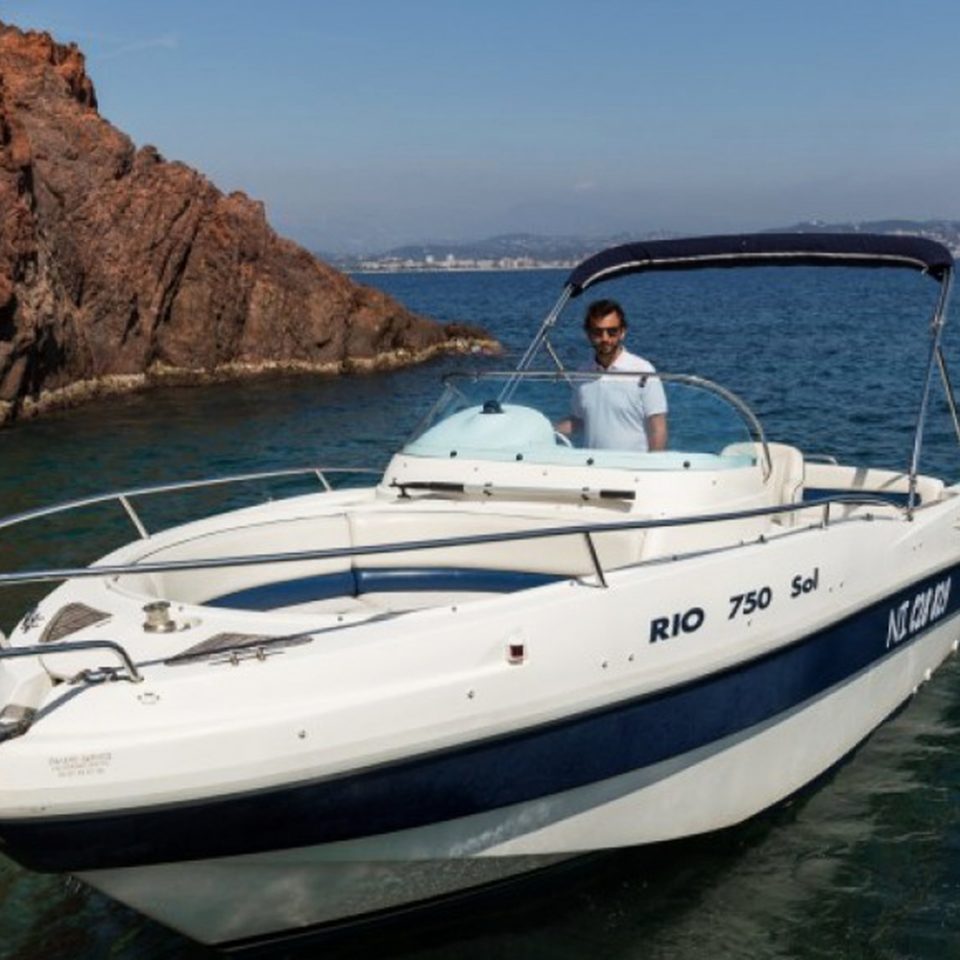 Sorties en mer bateau à louer Rio Boat 750 Sol_Eva