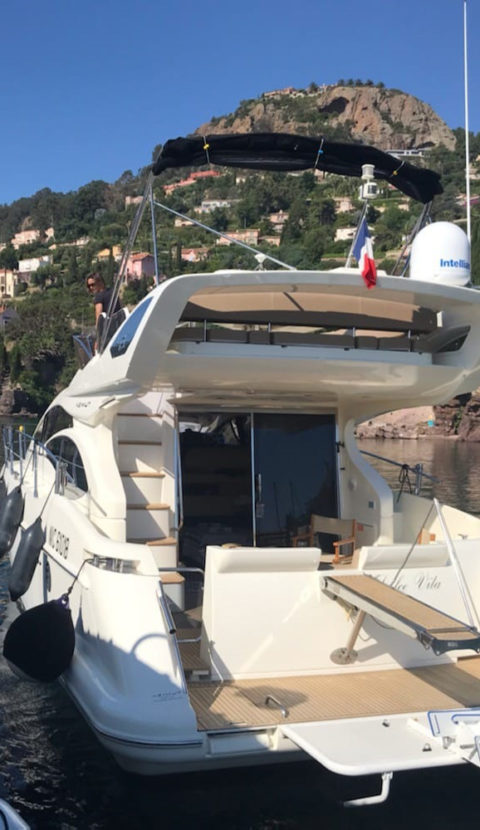 Passion boat - Bateau à louer 6 personnes Côte d'Azur: Azimut 43