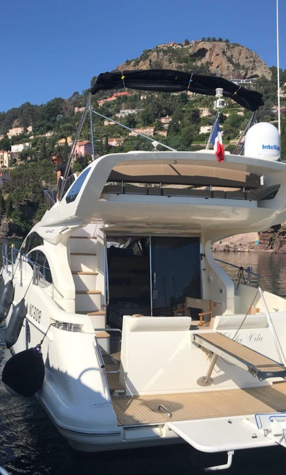 Passion boat - Bateau à louer 6 personnes Côte d'Azur: Azimut 43