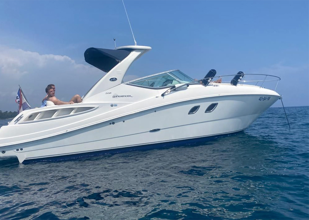 Bateau occasion à vendre à Mandelieu : Sea Ray 335 DA Sundancer